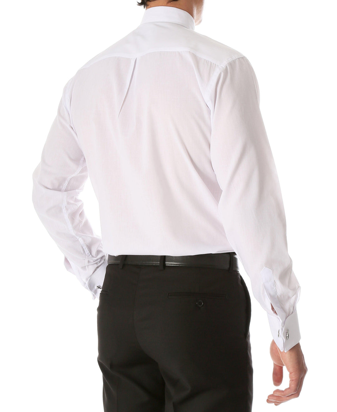 White clergy shirt for pastor, priest or deacon