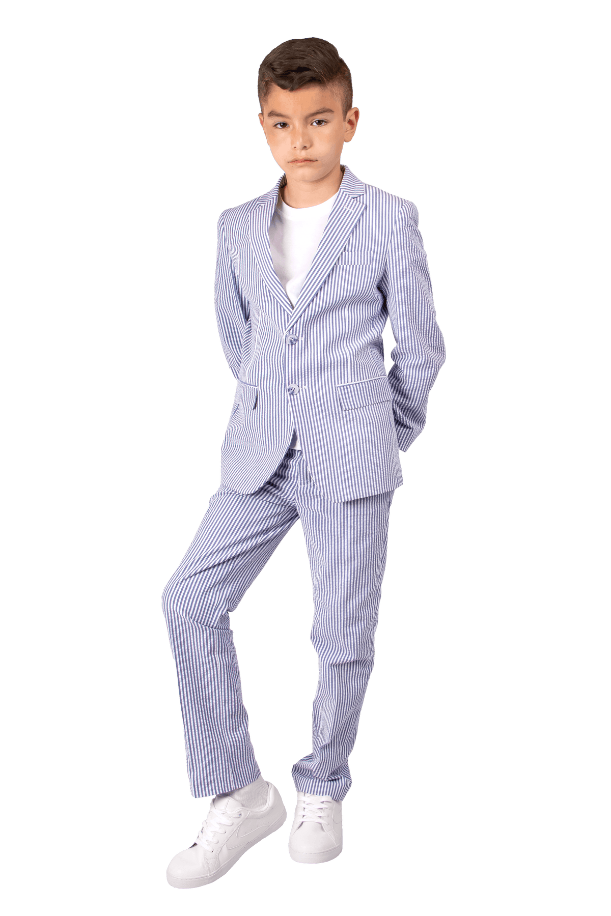 Boys sales seersucker suit