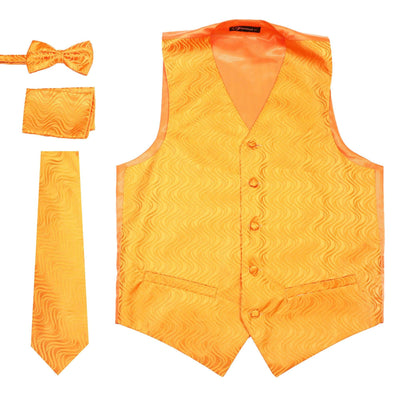 Ferrecci Mens PV150 - Orange Vest Set - Ferrecci USA 
