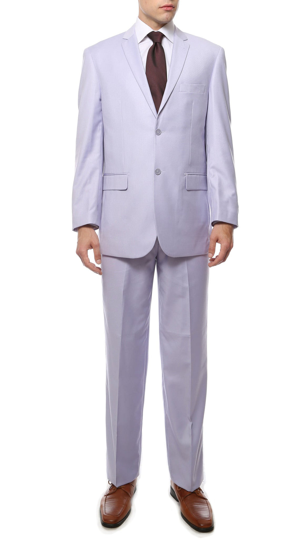 Waverly Lilac Linen Blend Suit | SARTORO