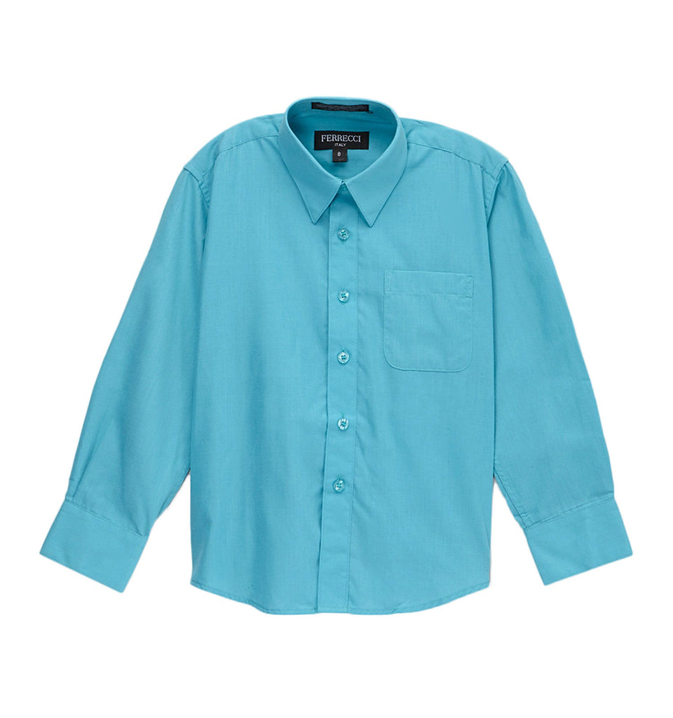 Amazon.com: Boyoo Boys' Long Sleeve Solid Dress Shirt Classic Button Down  Shirt Red: Clothing, Shoes & Jewelry