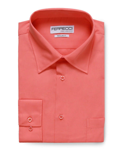 Virgo Coral Regular Fit Shirt - Ferrecci USA 